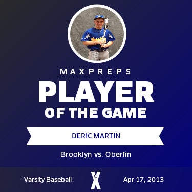 #38 Deric Martin Player of the Game badge