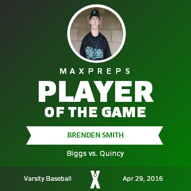 #18 Brenden Smith Player of the Game badge