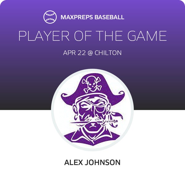 #4 Alex Johnson Player of the Game badge