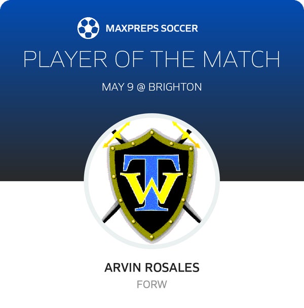 #22 Arvin Rosales Player of the Game badge