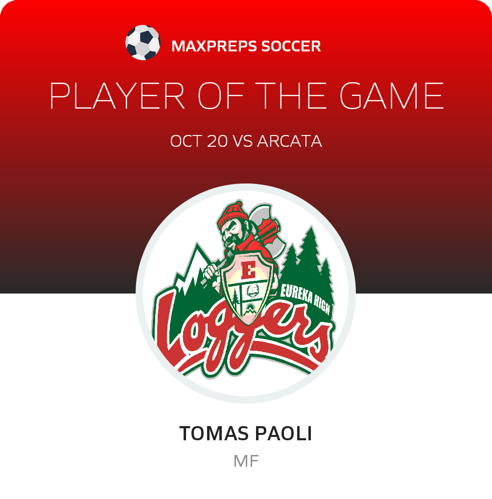 #23 Tomas Paoli Player of the Game badge