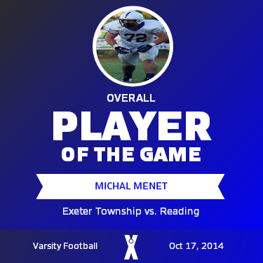 #72 Michal Menet Player of the Game badge