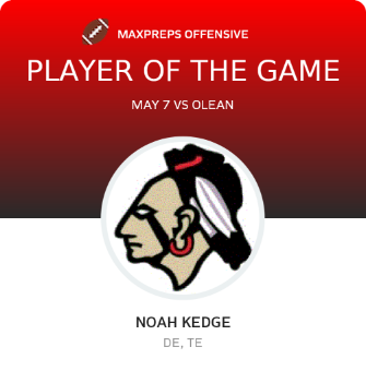 #88 Noah Kedge Player of the Game badge
