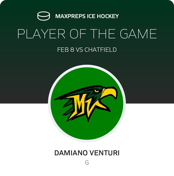 #1 Damiano Venturi Player of the Game badge