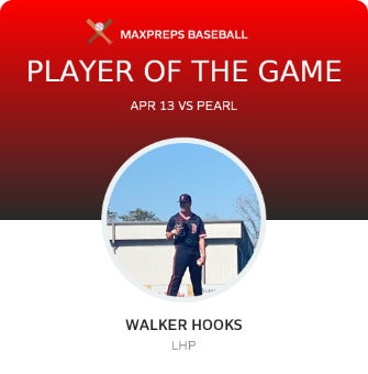 #19 Walker Hooks Player of the Game badge