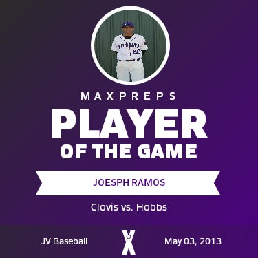 #20 Joesph Ramos Player of the Game badge