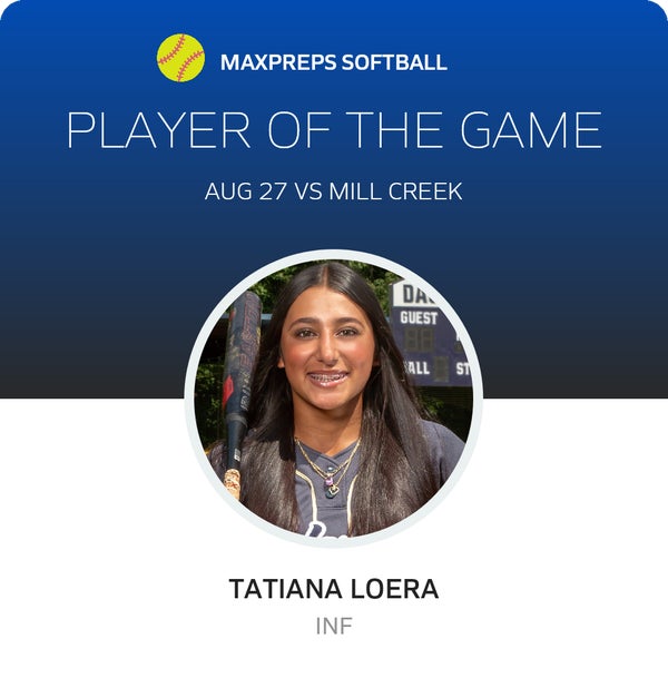 #7 Tatiana Loera Player of the Game badge
