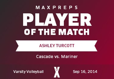 #3 Ashley Turcott Player of the Game badge