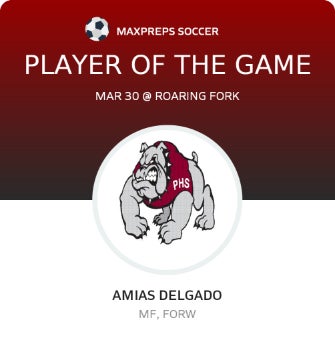 #7 Amias Delgado Player of the Game badge