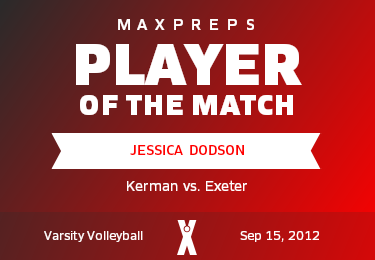 #11 Jessica  Dodson Player of the Game badge