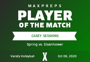 #14 Casey Sessions Player of the Game badge