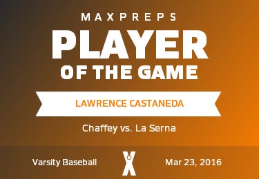 #22 Lawrence Castaneda Player of the Game badge