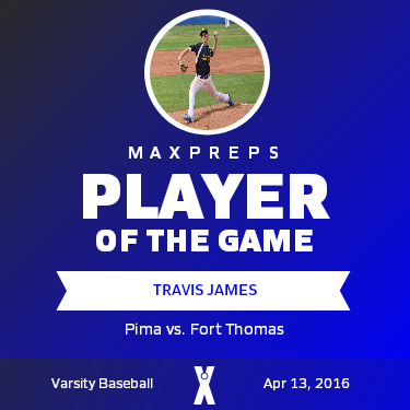 #7 Travis James Player of the Game badge