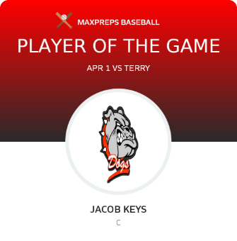 #11 Jacob Keys Player of the Game badge