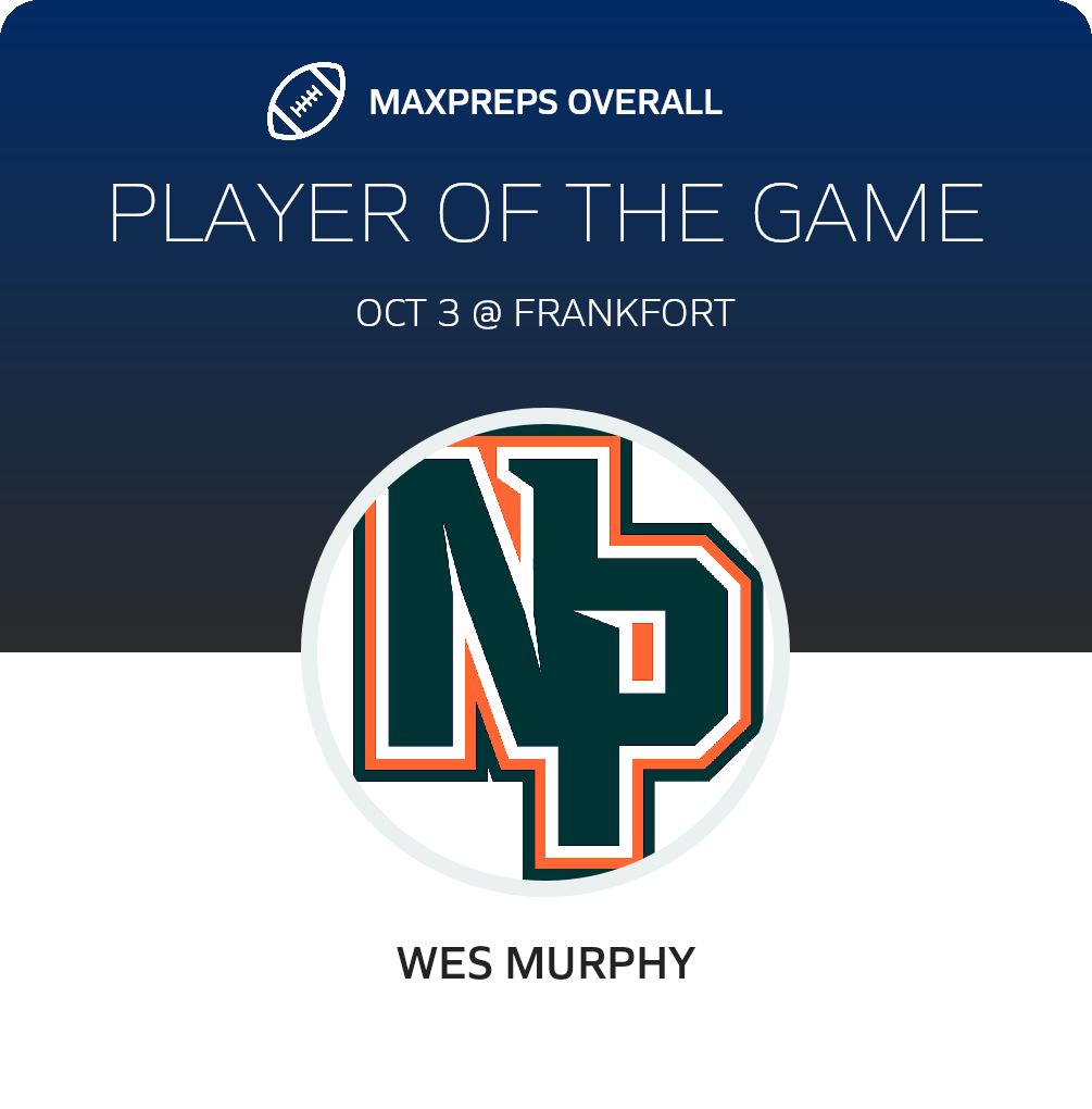 #2 Wes Murphy Player of the Game badge