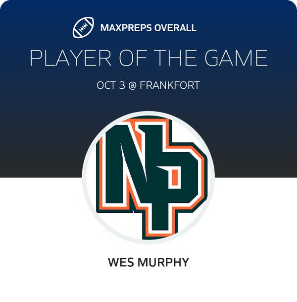 #2 Wes Murphy Player of the Game badge