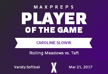 #24 Caroline Slowik Player of the Game badge