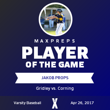 #1 Jakob Props Player of the Game badge
