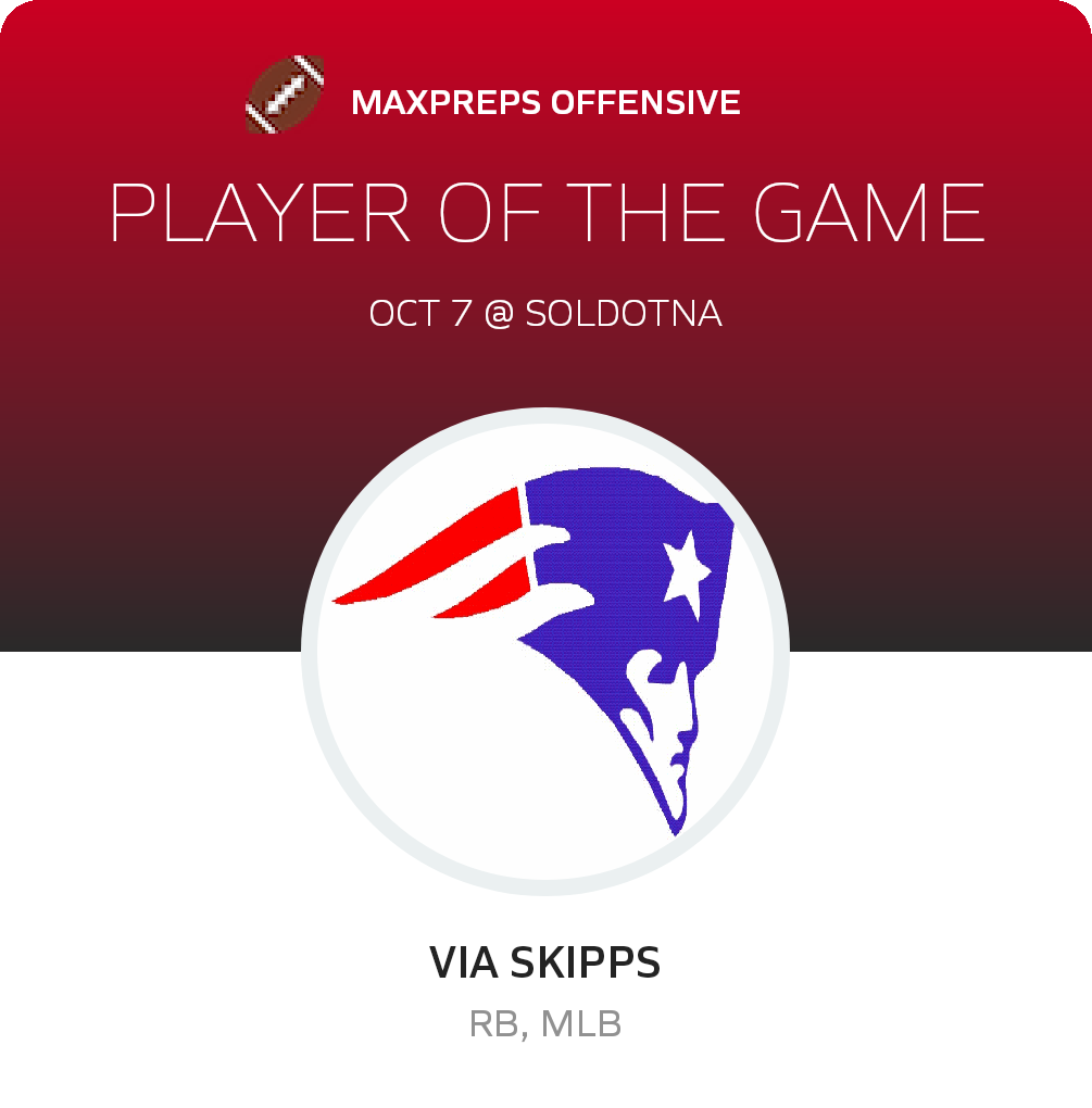 #41 Via Skipps Player of the Game badge