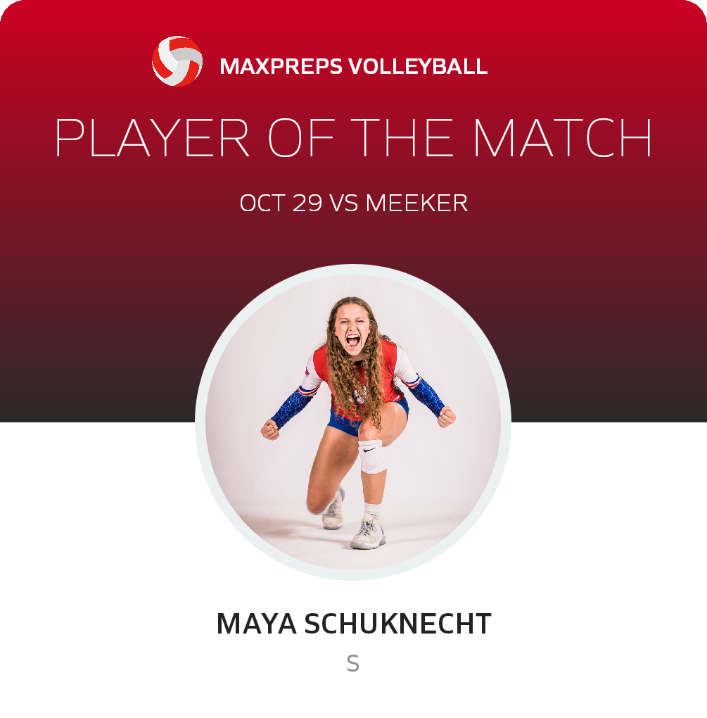 Meeker vs Buena Vista Volleyball 10/29/2022