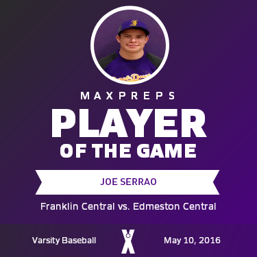 #2 Joe Serrao Player of the Game badge