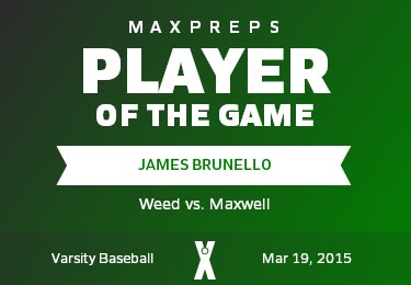 #22 James Brunello Player of the Game badge