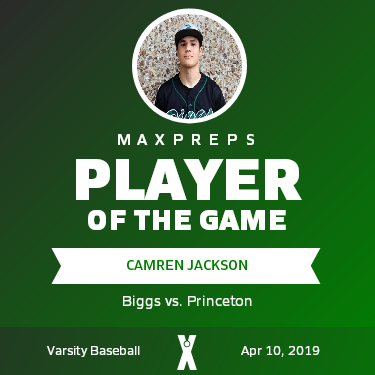 #11 Camren Jackson Player of the Game badge