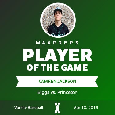 #11 Camren Jackson Player of the Game badge