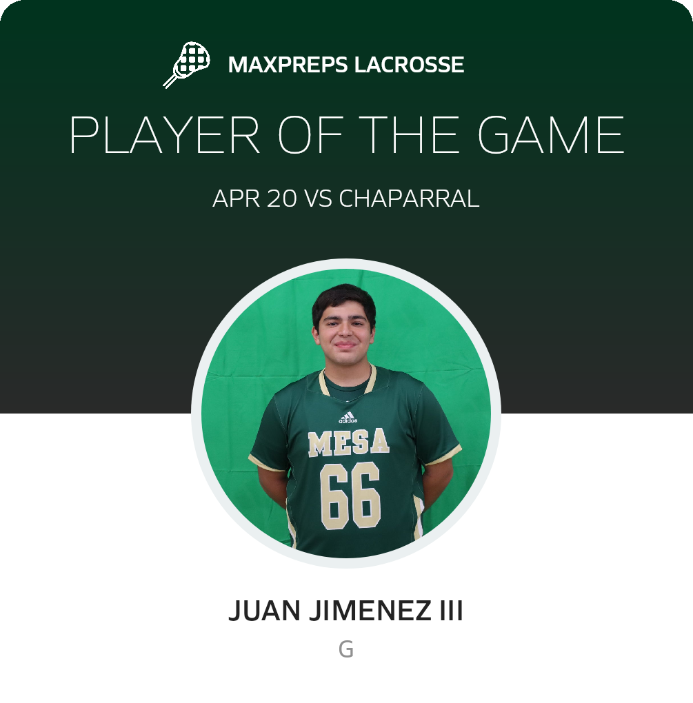 Player of the Game