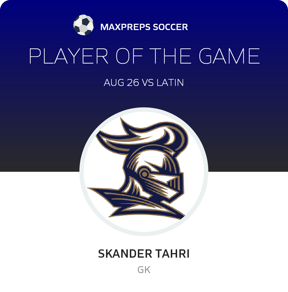 #77 Skander Tahri Player of the Game badge