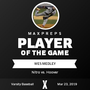 #8 Wes Medley Player of the Game badge