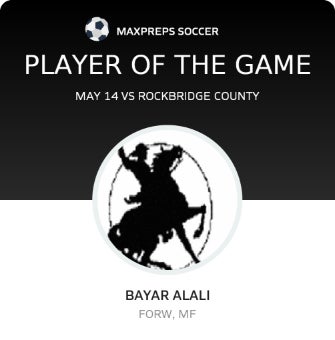 #11 Bayar Alali Player of the Game badge