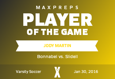 #1 Jody Martin Player of the Game badge