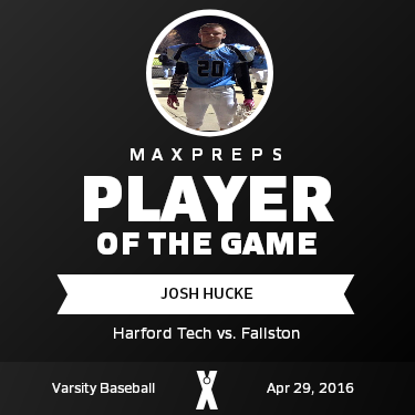 #20 Josh Hucke Player of the Game badge