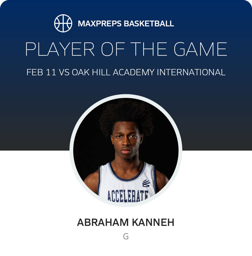 Player of the Game