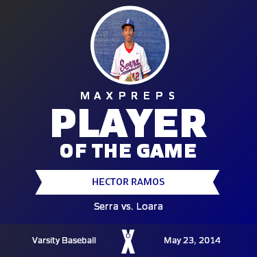 #12 Hector Ramos Player of the Game badge