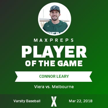 #4 Connor Leary Player of the Game badge