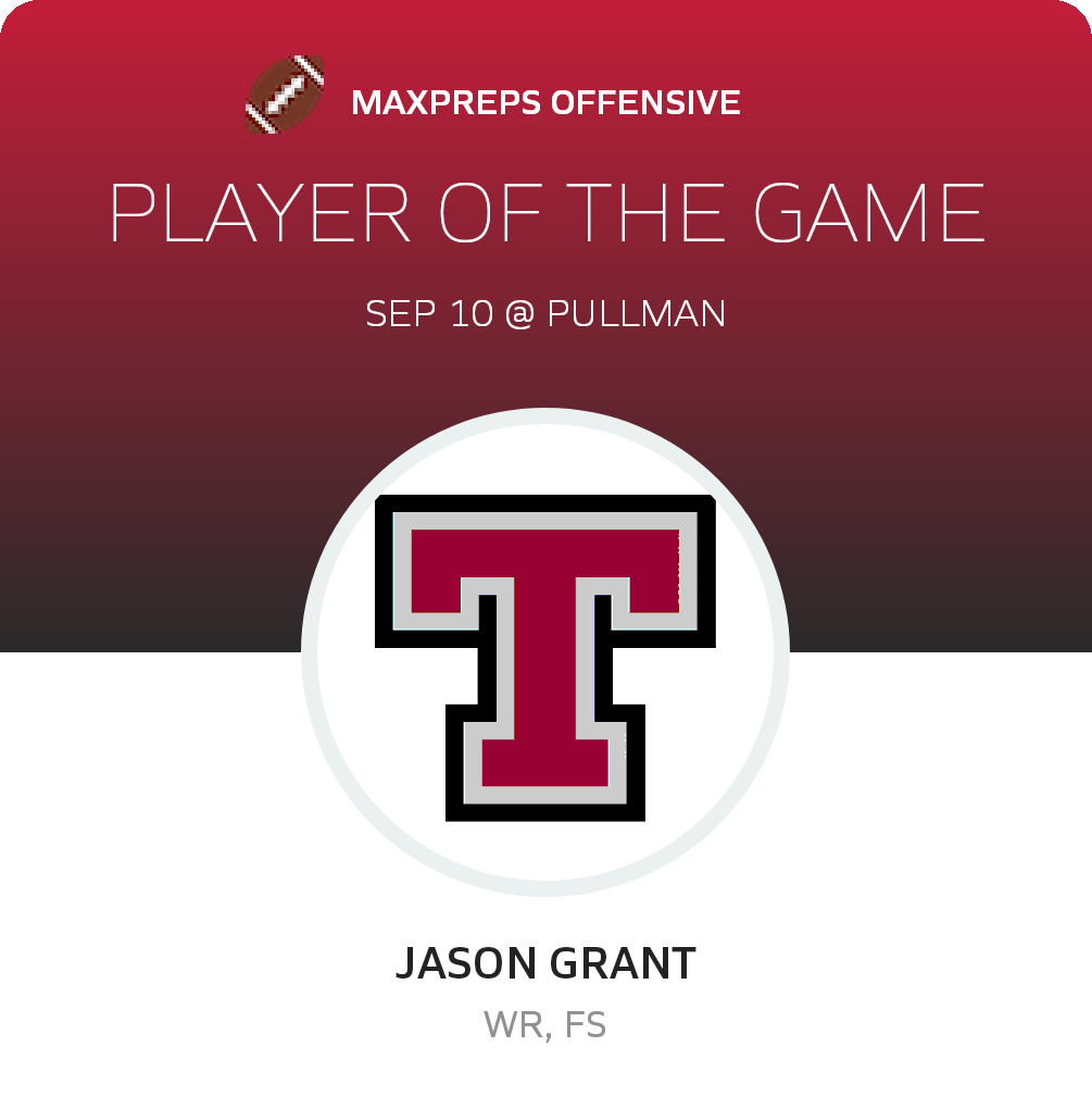 #10 Jason Grant Player of the Game badge
