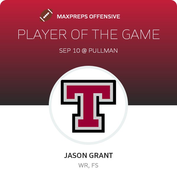 #10 Jason Grant Player of the Game badge