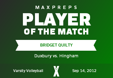 #22 Bridget Quilty Player of the Game badge