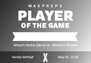#3 Joelle Zielinski Player of the Game badge