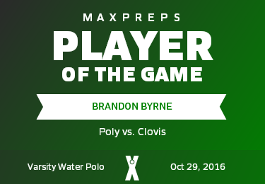 #1 Brandon Byrne Player of the Game badge