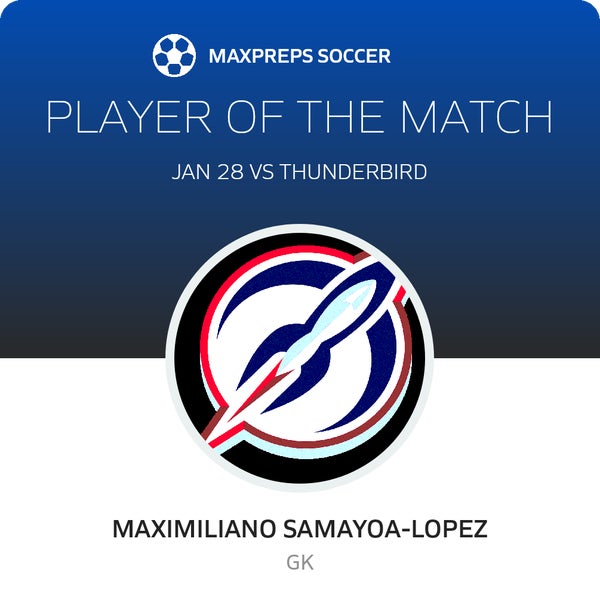 #66 M. Samayoa-Lopez Player of the Game badge