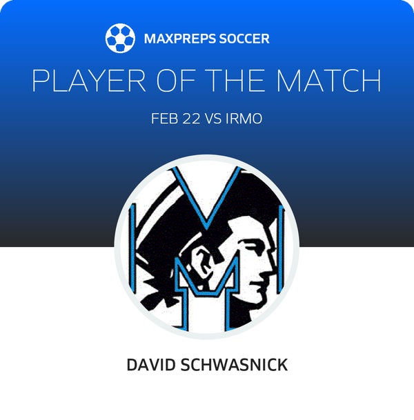 #6 David Schwasnick Player of the Game badge