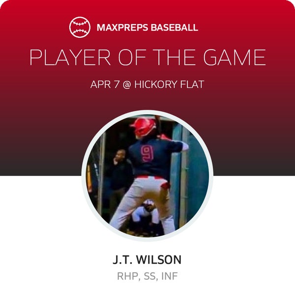 #9 J.T. Wilson Player of the Game badge