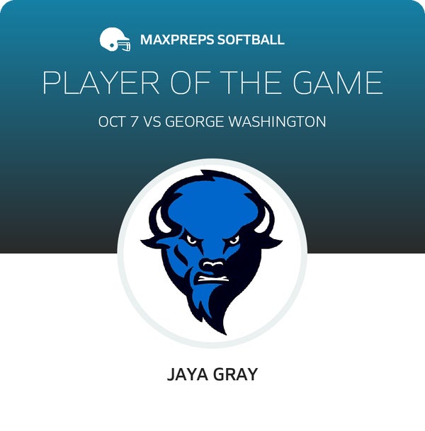 #4 Jaya Gray Player of the Game badge