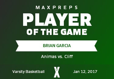 #13 Brian Garcia Player of the Game badge