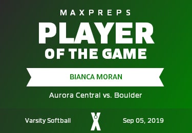 #21 Bianca Moran Player of the Game badge