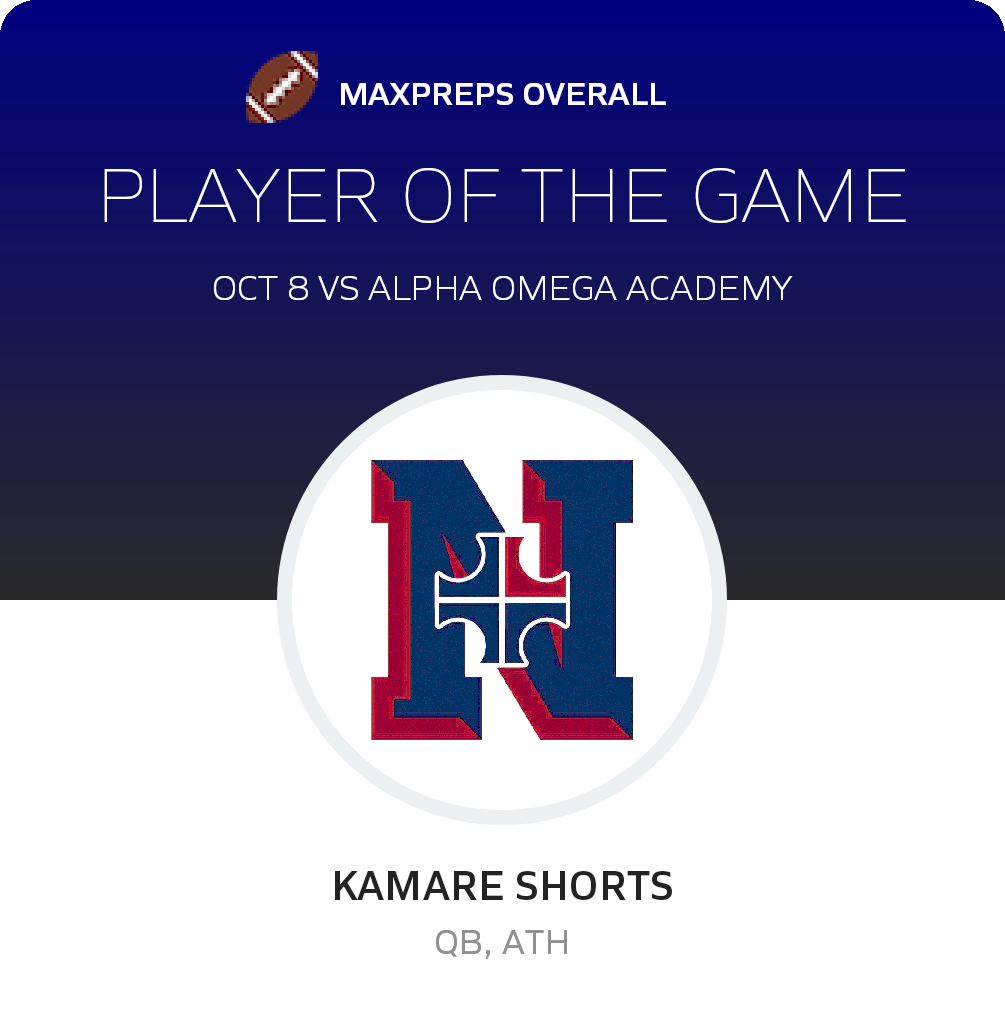 Kamare Shorts' High School Career Home