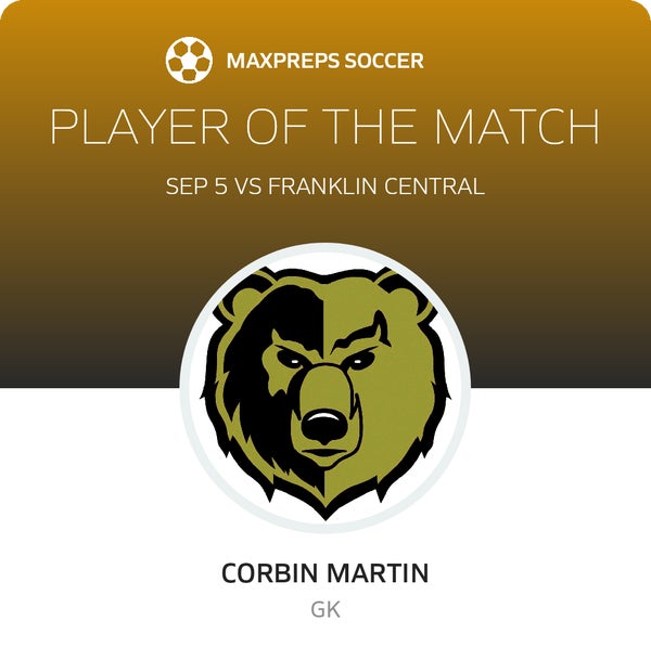 #00 Corbin Martin Player of the Game badge